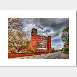 Belper East Mill, Derbyshire, England Posters and Art